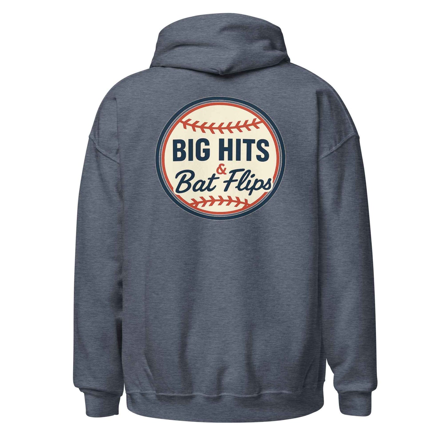 Big Hits & Bat Flips Unisex Hoodie