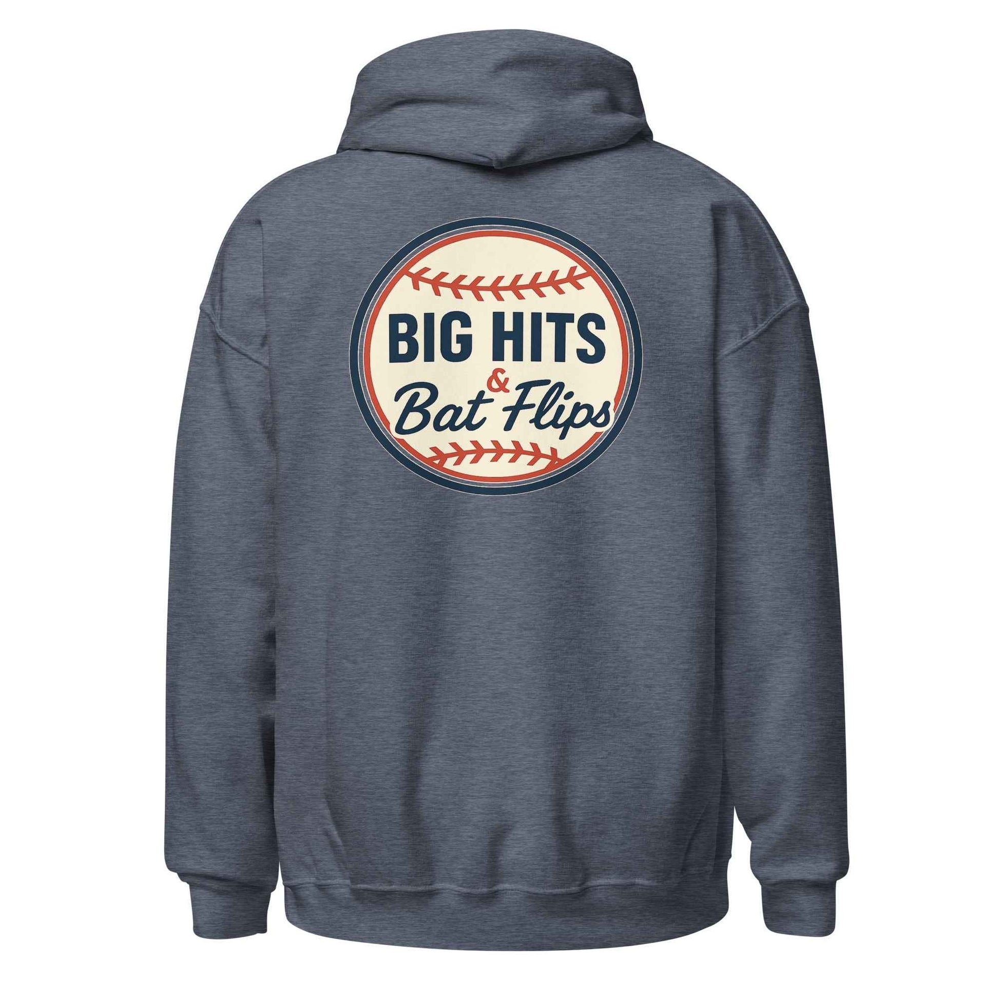 Big Hits & Bat Flips Unisex Hoodie