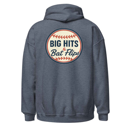 Big Hits & Bat Flips Unisex Hoodie