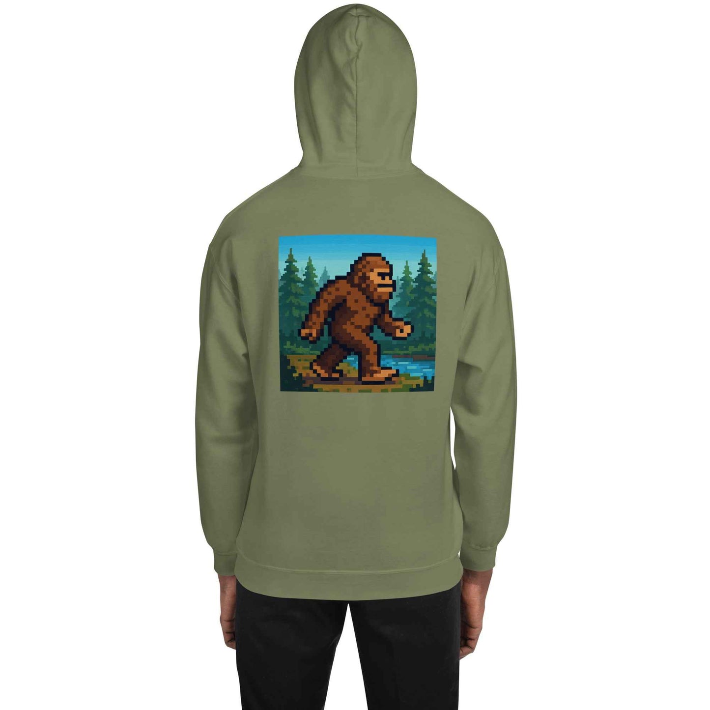 8bit foot Unisex Hoodie