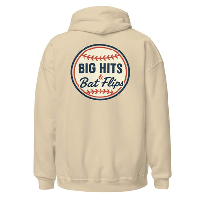 Big Hits & Bat Flips Unisex Hoodie