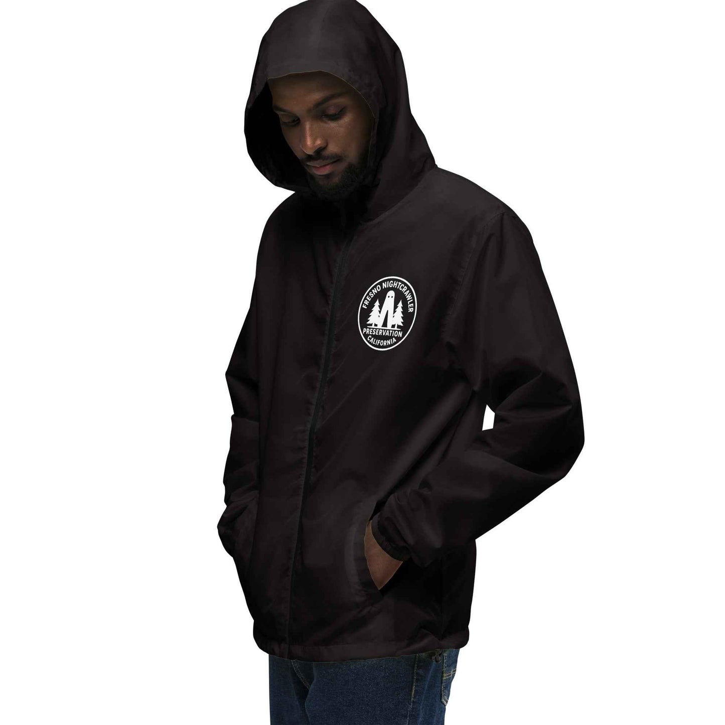 Fresno Nightcrawler Unisex lightweight zip up windbreaker