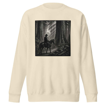 Cowboy among the Giants Unisex Premium Sweatshirt