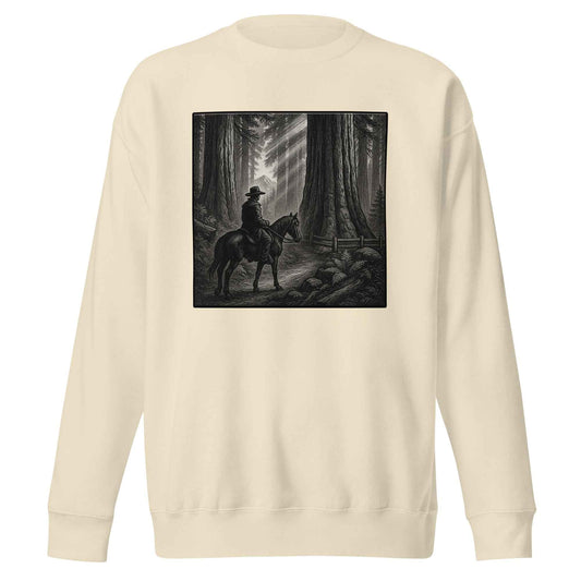 Cowboy among the Giants Unisex Premium Sweatshirt