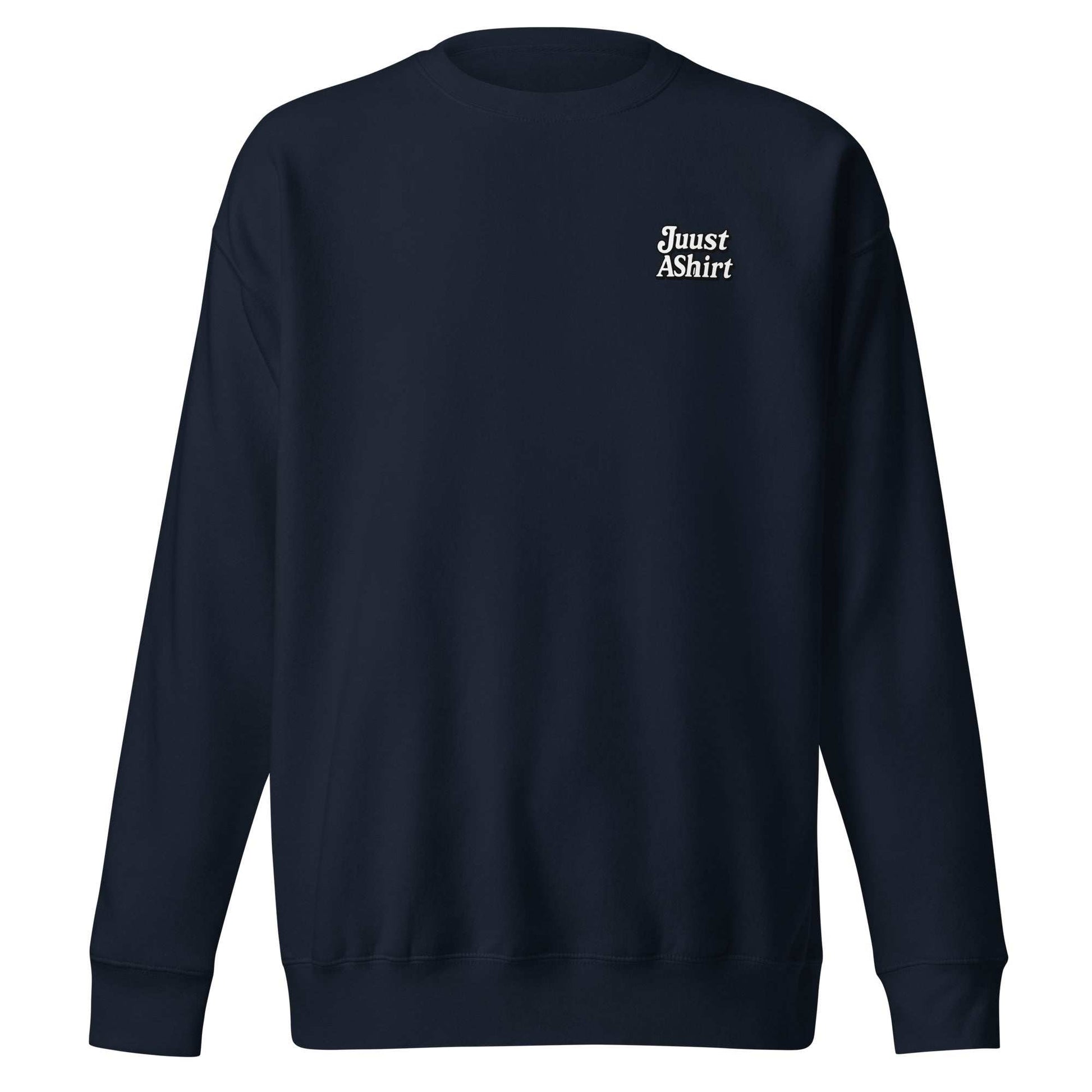 Oakland Tree Unisex premium sweatshirt navy blue crew neck long sleeve comfortable fit
