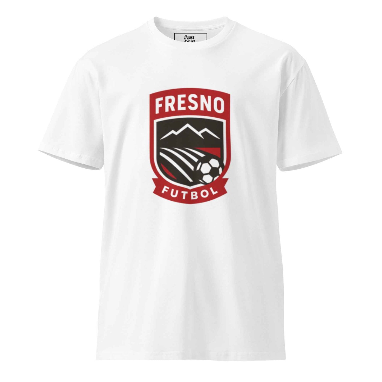 Fresno Futbol Badge Unisex premium t-shirt