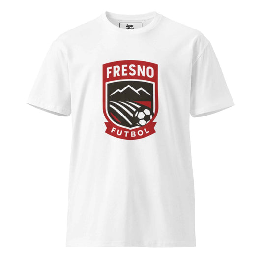 Fresno Futbol Badge Unisex premium t-shirt