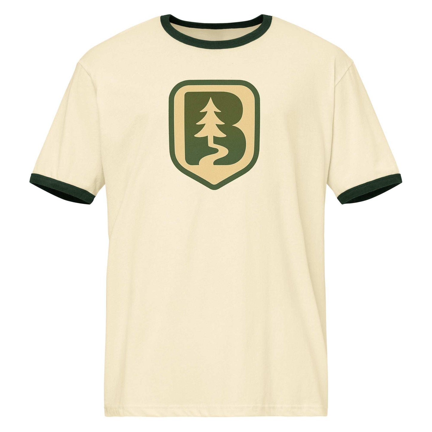 70s Boise Unisex ringer t-shirt with retro design and contrast trims in lightweight cotton