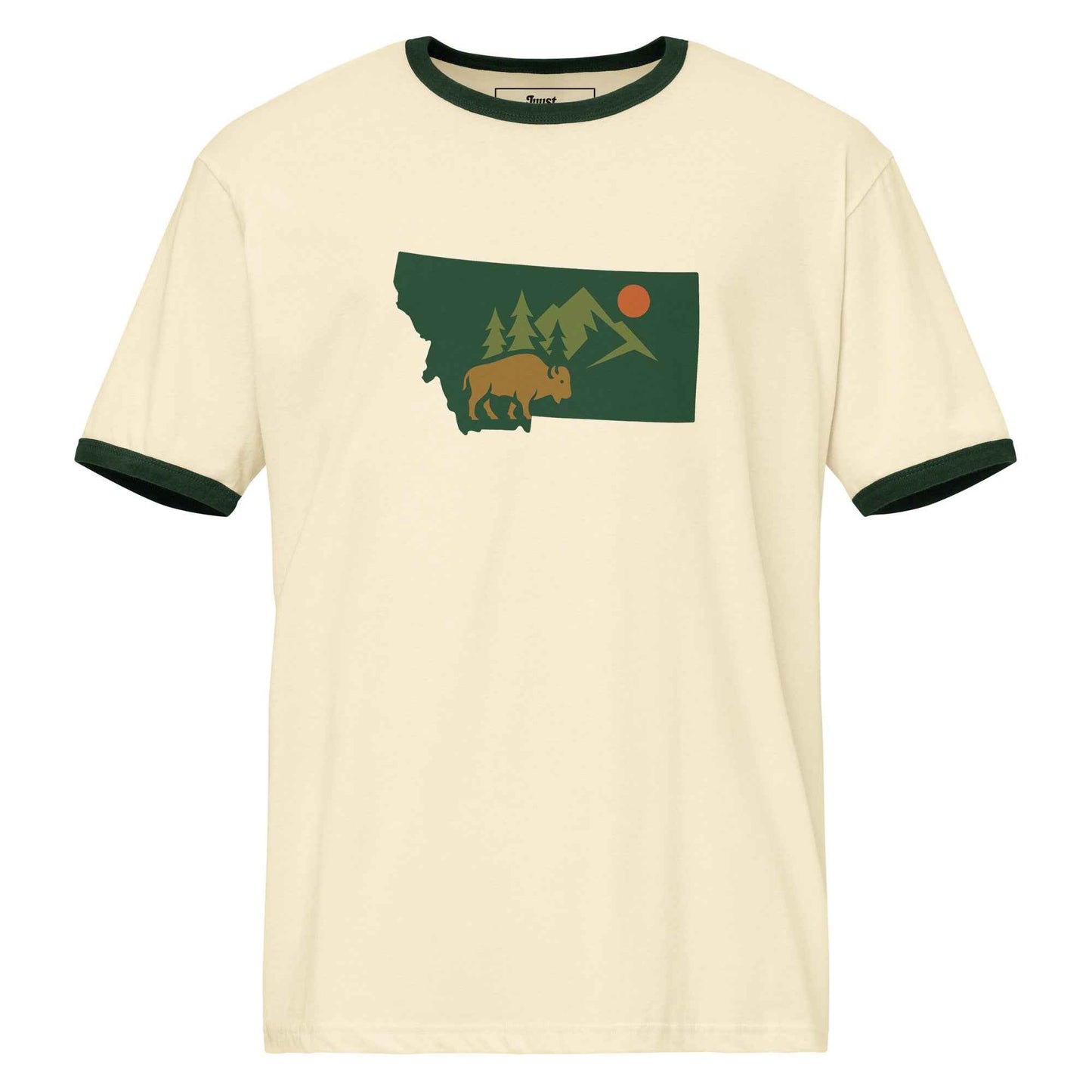Montana Unisex ringer t-shirt
