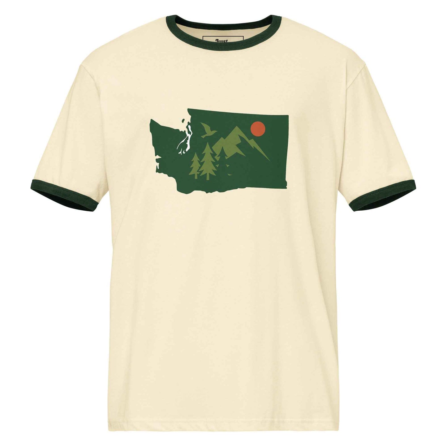 Washington State Unisex ringer t-shirt